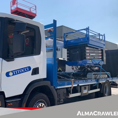 CRAWLER SCISSOR LIFT ALMAC BIBI 1090BL 49