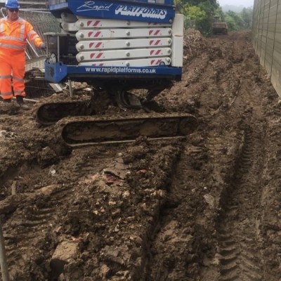 CRAWLER SCISSOR LIFT ALMAC BIBI 850BL 62