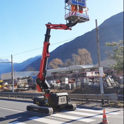 TELESCOPIC BOOM ALMAC JIBBI 1250 EVO 55
