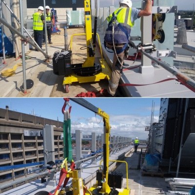 ELECTRIC COUNTERBALANCED CRANE AXA FLEXLIFTING 01B2 2