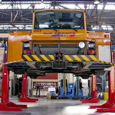 MOBILE LIFTING COLUMNS FOR TRUCKS AND BUSES EUROGAMMA EGSXL50FS 10