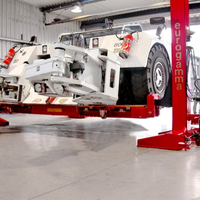 MOBILE LIFTING COLUMNS FOR TRUCKS AND BUSES EUROGAMMA EGSXL50FS 11