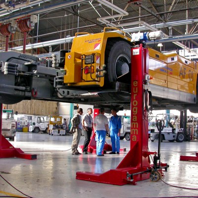 MOBILE LIFTING COLUMNS FOR TRUCKS AND BUSES EUROGAMMA EGSXL50FS 12