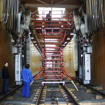 FIBERGLASS SCAFFOLDS GENEX UNITEC CON SPAN400 118