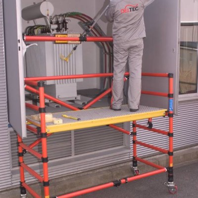 FIBERGLASS SCAFFOLDS GENEX UNITEC CON SPAN400 119