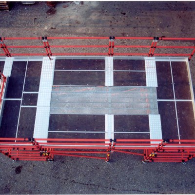 FIBERGLASS SCAFFOLDS GENEX UNITEC CON SPAN400 130