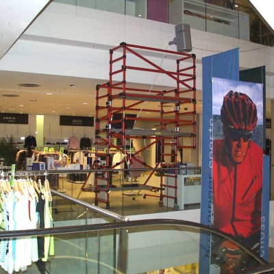 FIBERGLASS SCAFFOLDS GENEX UNITEC CON SPAN400 138