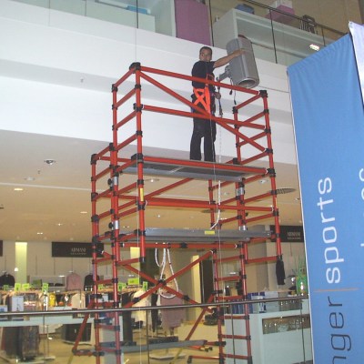 FIBERGLASS SCAFFOLDS GENEX UNITEC CON SPAN400 140