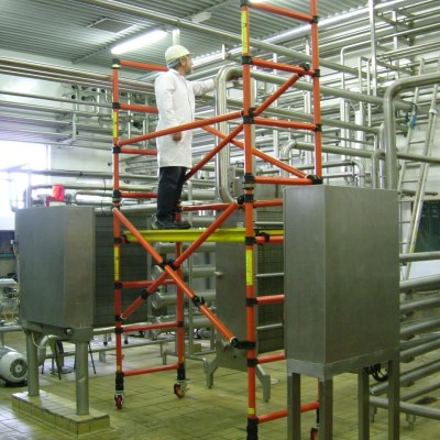 FIBERGLASS SCAFFOLDS GENEX UNITEC CON SPAN400 20