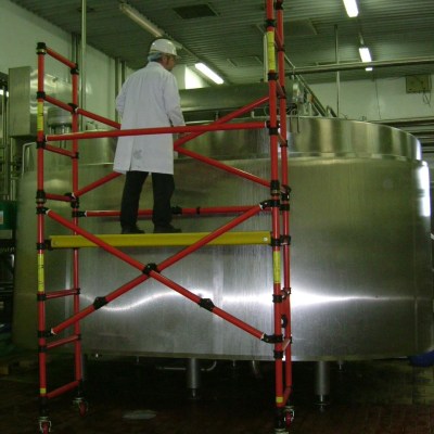 FIBERGLASS SCAFFOLDS GENEX UNITEC CON SPAN400 21