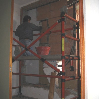 FIBERGLASS SCAFFOLDS GENEX UNITEC CON SPAN400 43