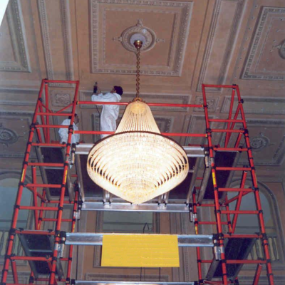 FIBERGLASS SCAFFOLDS GENEX UNITEC CON SPAN400 73