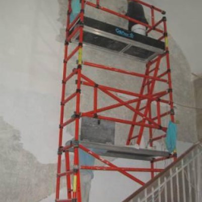 FIBERGLASS SCAFFOLDS GENEX UNITEC CON SPAN400 74