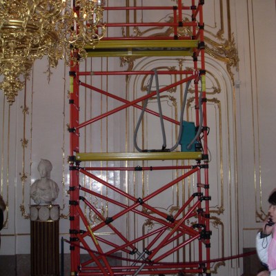 FIBERGLASS SCAFFOLDS GENEX UNITEC CON SPAN400 77