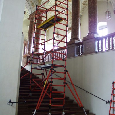 FIBERGLASS SCAFFOLDS GENEX UNITEC CON SPAN400 81