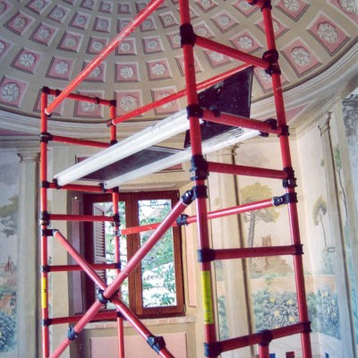 FIBERGLASS SCAFFOLDS GENEX UNITEC CON SPAN400 83