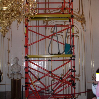 FIBERGLASS SCAFFOLDS GENEX UNITEC CON SPAN400 85