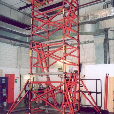 FIBERGLASS SCAFFOLDS GENEX UNITEC CON SPAN400 91